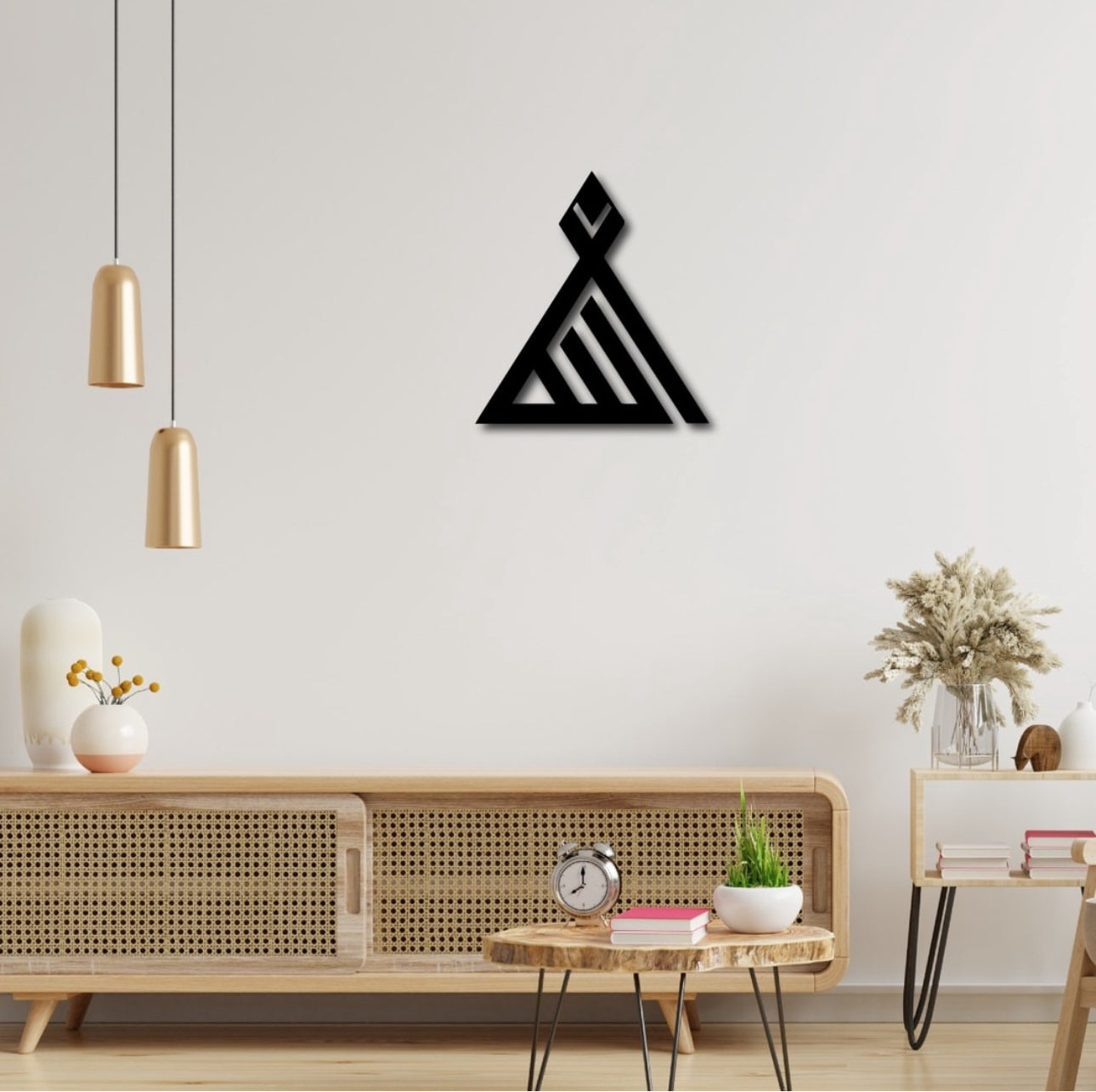 Allah Metal Artwork Kufik - KM001