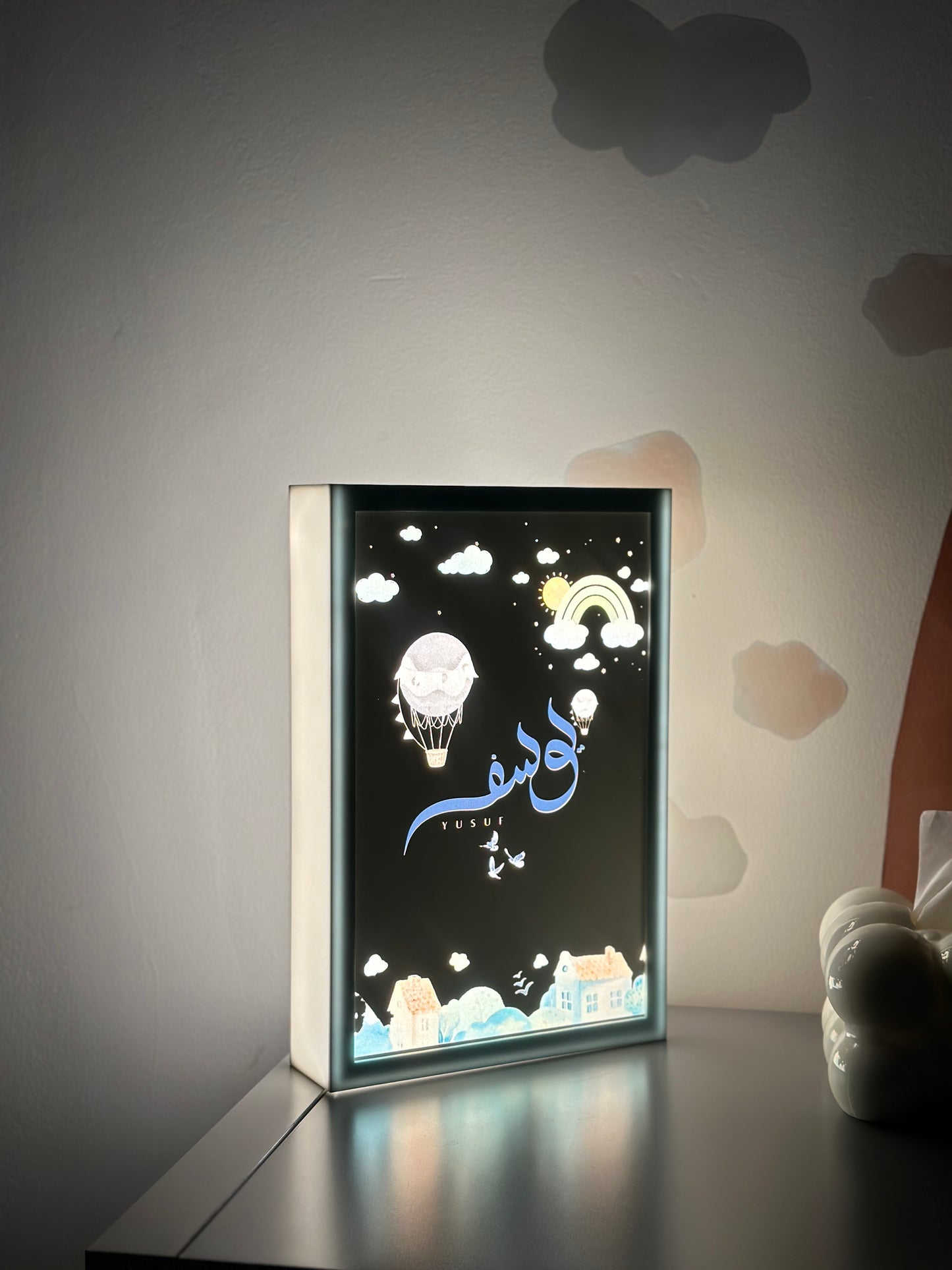 Personalized LED Baby Gift Frame - KM029